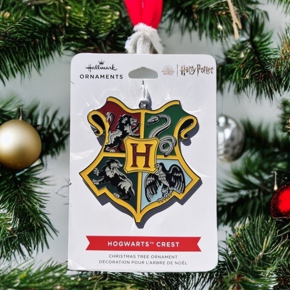NEW HALLMARK/HARRY POTTER - Fun Mario - 2D Metal Christmas Ornament - HOGWARTS - Picture 6 of 7